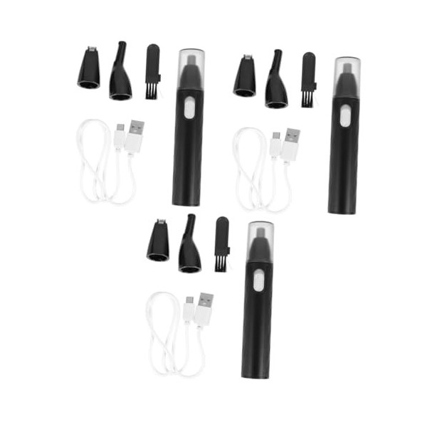 FOMIYES 2 Ensembles Tondeuse À Poils De Nez Rasoir Pour Hommes Rasoirs Pour Hommes Tondeuse À Sourcils Nez Oreille Outil DÉp