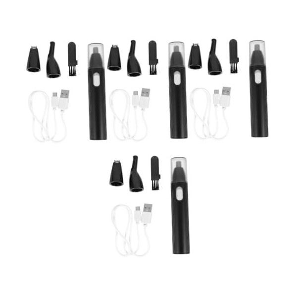 FOMIYES 2 Ensembles Tondeuse À Poils De Nez Rasoir Pour Hommes Rasoirs Pour Hommes Tondeuse À Sourcils Nez Oreille Outil DÉp