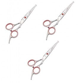 FOMIYES 3 Pièces Ciseaux Pour Ciseaux Ciseaux À Barbe Ciseaux De Rasoir Coupe Dents Ciseaux Barbe Moustache Ciseaux Outils De