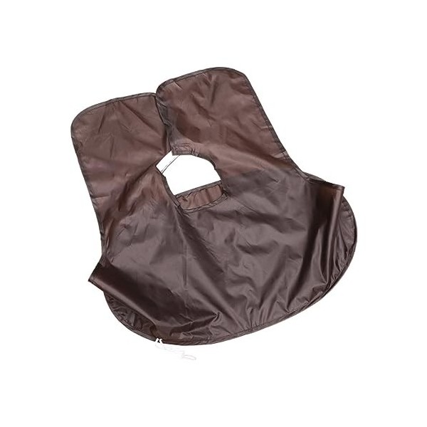 minkissy Cape Pour Hommes Accessoires De Toilettage Cape De Coupe De Cheveux Barbe Cape Attrape-Barbe Attrape-Coupe De Barbe 
