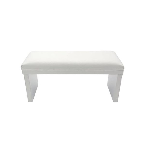 Blucc style -Accoudoir-repose-main-appui-appui-main, coussin-table de manucure, blanc S 