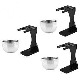 FOMIYES 3 Ensembles Ensemble De Rasage Rasoir À Barbe Kit De Barbe Pour Hommes Rasoir Pour Hommes Rasage Scuttle Tasse À Rase
