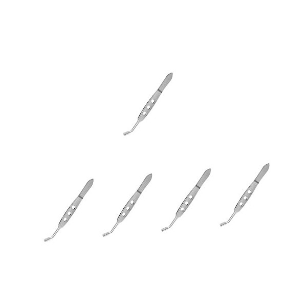 FOMIYES 3 Pièces Glande De Meibomius Pinces De Massage Cils Outil Faux Cils Pince À Épiler Cils Pince À Épiler Pour Extension