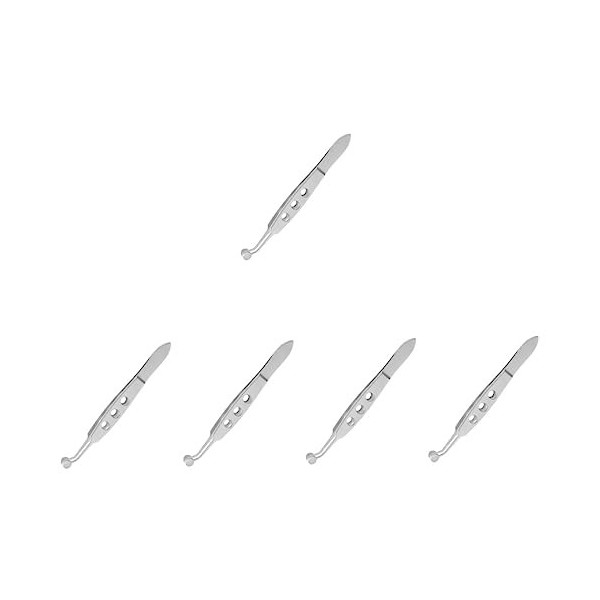 FOMIYES 3 Pièces Glande De Meibomius Pinces De Massage Cils Outil Faux Cils Pince À Épiler Cils Pince À Épiler Pour Extension