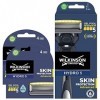 Pack Wilkinson Sword Hydro 5 Sense Energize + 8 Recambios de Cuchillas de Afeitar, Menta Energizante - Maquina de afeitar de 