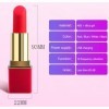 QiKKago 𝓢𝓮̣𝔁 𝓣σ𝔂𝓼 Rouge À Lèvres Jouet Automatique, Bouchon De Bouteille Rouge Amusant, 10 Modes, Imperméable Et Silencieux. 