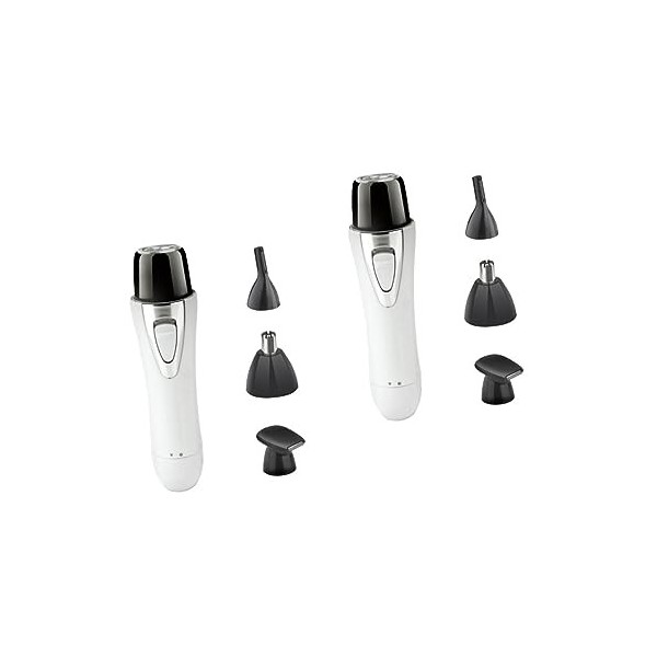 Beavorty 2 Pièces Rasoir Femme Tondeuse Sans Fil Pour Hommes Rasoir Pour Femmes Rasoir Pour Poils De Nez Pour Hommes Épilateu