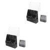 minkissy 2 Pièces Support De Stockage De Pincettes Porte-Cils Support DOutil Pince À Cils Pour Faux Cils Porte-Pincettes En 