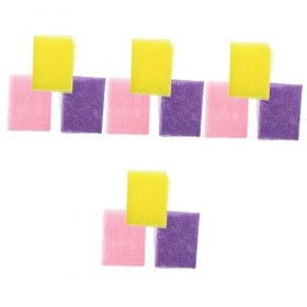 FOMIYES 12 Pcs Exfoliant Maille Mens Net Exfoliant Corps Serviette Douche Éponge Peau Exfoliant Éponge Africaine Serviettes D