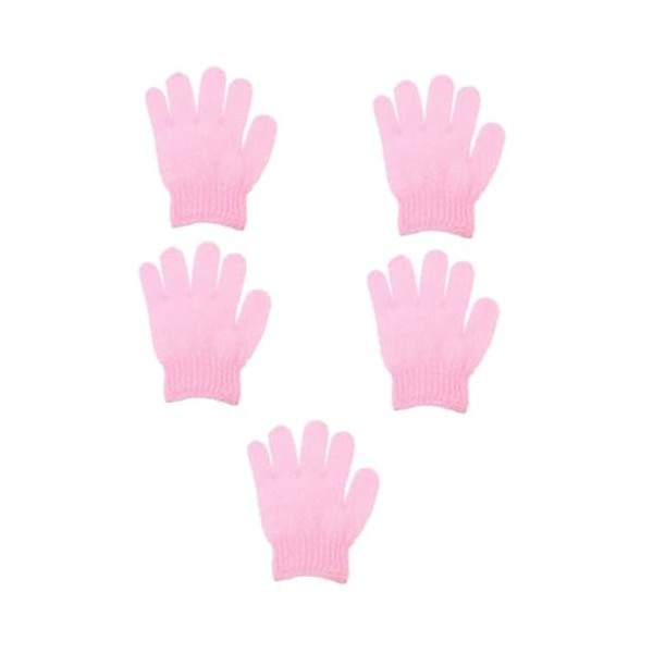 minkissy 50 Pièces Gants De Bain À Cinq Doigts Serviettes De Spa Pour Les Gants De Massage Du Visage Gants De Spa Marionnette