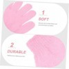 minkissy 50 Pièces Gants De Bain À Cinq Doigts Serviettes De Spa Pour Les Gants De Massage Du Visage Gants De Spa Marionnette