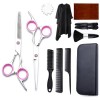 Kit De Ciseaux De Coiffure - Ciseaux De Coiffure 6 Pouces Barber Professional Barber Deux En Un Ciseaux Plats Éclaircissants 