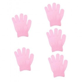 minkissy 50 Pièces Gants De Bain À Cinq Doigts Gants De Toilette Mitaines À Main Serviettes Pour Le Visage Éponge De Bain Gom