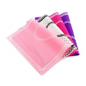 Frcolor Accessoires de nail art en silicone - Repose-main - Tapis de table pour nail art blanc 