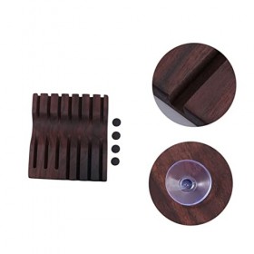 COHEALI 1Pc Organisateur Coiffure Ciseaux Titulaire Cheveux Ciseaux Plateaux En Bois Boîte À Outils Titulaire En Bois Présent