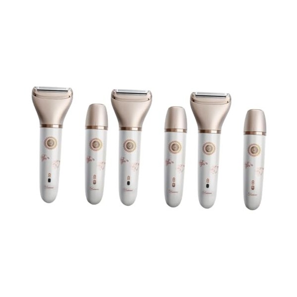 FOMIYES Tondeuse Électrique 2 1 Pour Femmes Bikini Tondeuse À Cheveux Aisselles Bikini Rasoir Miss USB