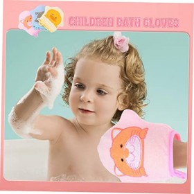 Beavorty 18 Pcs Gommage Gants Douche Loufah Éponge Gants Pour Le Nettoyage Éponge Pour Le Bain Douche Épurateur Gants De Douc