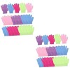 Beavorty 60 Pcs Gants De Gommage pour Le Corps Serviettes De Spa pour Le Visage Serviette pour Le Corps Gants pour Le Visage 