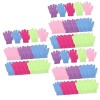 Beavorty 60 Pcs Gants De Gommage pour Le Corps Serviettes De Spa pour Le Visage Serviette pour Le Corps Gants pour Le Visage 