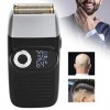 Rasoir Electriques Hommes à Grille, Rasoir Barbier Professionnel, 2 En 1 Tondeuse Cheveux Chauve Avec écran LCD, Rasoir à Mou