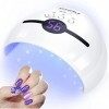 Nailgirls Lampe Sechage Ongles, 48W Lampe Led UV Pour Ongles Sechoir Ongle Professionne Machine Lampe UV Ongle Avec Capteur A