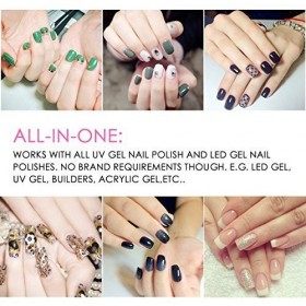 SUNUV Lampe à Ongles LED UV Professionnelle, Séchoir Gel Vernis à Ongles Polymérisation Light Machine, avec Capteur Automatiq