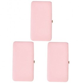 FOMIYES 3 Pièces Pince À Épiler Boîte De Rangement Maquillage Conteneurs Cils Cluster Pince À Épiler Extension De Cils Pince 