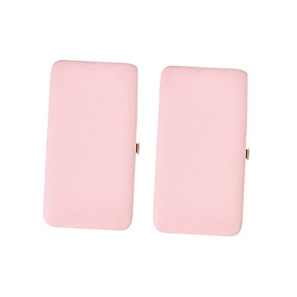 FOMIYES 3 Pièces Pince À Épiler Boîte De Rangement Maquillage Conteneurs Cils Cluster Pince À Épiler Extension De Cils Pince 