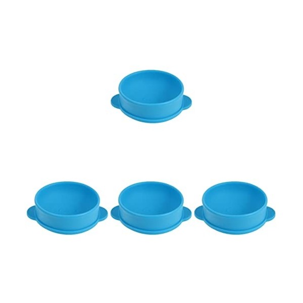 FOMIYES 6 Pièces Bol De Cire De Fonte De Silicone Pot De Fartage Amovible Bol Chauffe-cire Pot De Cire En Silicone Cire Ménag