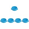 FOMIYES 6 Pièces Bol De Cire De Fonte De Silicone Pot De Fartage Amovible Bol Chauffe-cire Pot De Cire En Silicone Cire Ménag