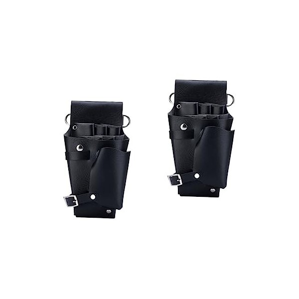 POPETPOP 2 Pièces Pochette Porte-Ciseaux Taille Pochette De Ceinture DÉpaule Gadgets De Maquillage Porte-Ciseaux De Coiffeur