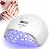 Nailgirls Lampe Sechage Ongles,150W Lampe Led UV Pour Ongles séchoirs à ongles  Professionne Machine Lampe UV Ongle Avec Capt