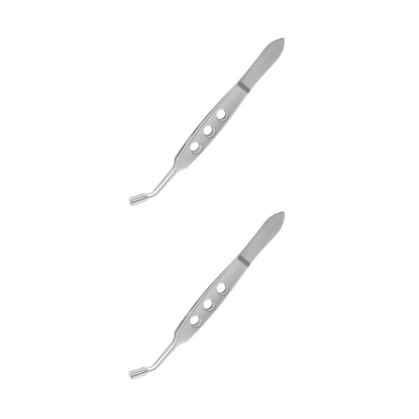minkissy 3 Pièces Pince De Massage Des Glandes De Meibomius Dissolvant DOrgelet Pour Les Yeux Pince À Épiler En Acier Inoxyd