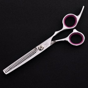 Ciseaux de coupe de cheveux, outil de coiffure amincissant de 6 pouces, ciseaux à cheveux en acier inoxydable, ciseaux de coi