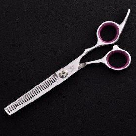 Ciseaux de coupe de cheveux, outil de coiffure amincissant de 6 pouces, ciseaux à cheveux en acier inoxydable, ciseaux de coi