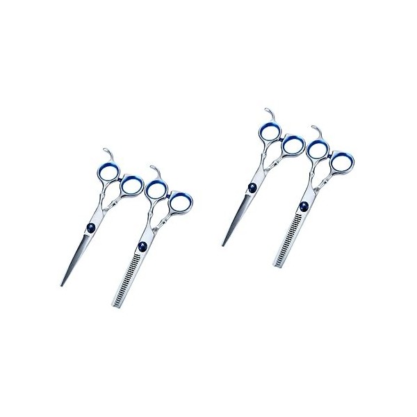 3 Paires Tondeuses Professionnelles Pour Barbiers Tondeuses De Coiffeur Professionnel Ciseaux Ciseaux À Cheveux Cisailles À E