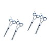 3 Paires Tondeuses Professionnelles Pour Barbiers Tondeuses De Coiffeur Professionnel Ciseaux Ciseaux À Cheveux Cisailles À E