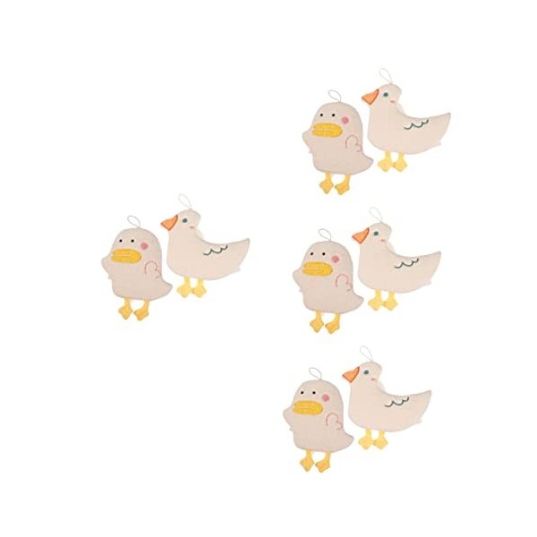 Healifty 6 Pièces Serviette De Bain Laveur De Nettoyage Gants Pour Enfants Serviette De Nettoyage Gants De Ménage Gants De Ba