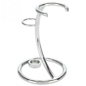 NSNT Exquis Supports De Brosse De Rasoir pour Hommes, Support De Rasage Portable pour Homme, Brosses Incurvées 2 en 1 Kit Do