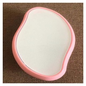 MXBC Eraser Crystal Eraser Crystal Epilator indolore Exfoliant Épilation de Cheveux en Verre Facile à Nettoyer Color : Pink 