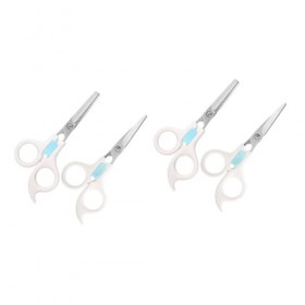 Beaupretty 4 Pcs Ciseaux De Texturation Ciseaux De Barbier Professionnels Coupe De Coiffure Ciseaux De Coupe De Cheveux Pour 
