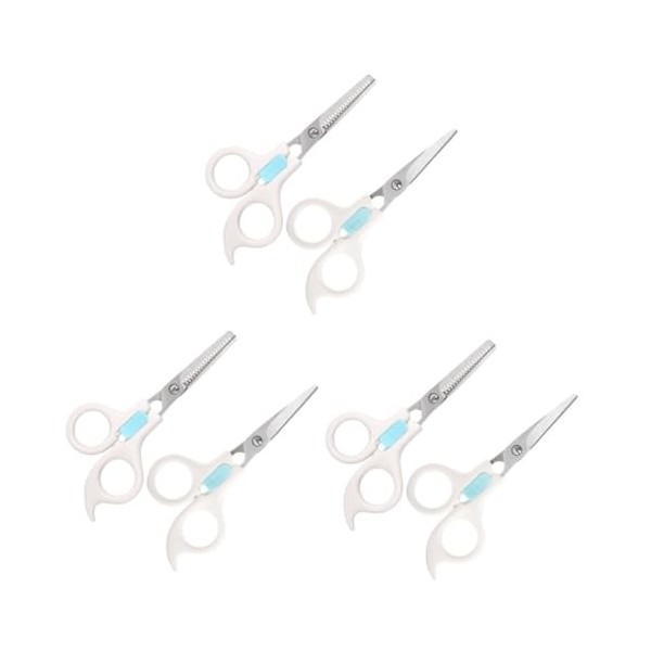 Beaupretty 4 Pcs Ciseaux De Texturation Ciseaux De Barbier Professionnels Coupe De Coiffure Ciseaux De Coupe De Cheveux Pour 