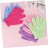 minkissy 72 Pcs Gants De Bain Nettoyant Gant De Bain Moufles De Bain Secs Gants Pour Le Nettoyage Du Bain Gants De Bain Exfol