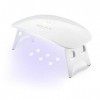 Mini Lampe UV Sèche Ongles Portable LED Lampes Séchoir à Ongles Professionnel pour Gel Manucure