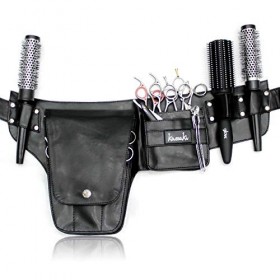 Kassaki Ceinture de coiffeur pour 10&nbsp;ciseaux Support