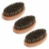 FOMIYES 9 Pièces Brosse À Barbe Poils De Sanglier Purs Accessoires De Coiffure Outils Pour La Maison Outils De Poche Accessoi