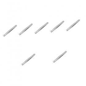 minkissy Lot de 7 ciseaux de nettoyage pour poils de nez - Coupe-ongles pour bébé - Épilateur de nez - Pince à épiler nasale 