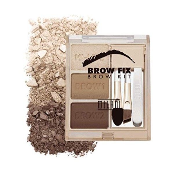 MILANI Brow Fix Eye Brow Powder Kit - Medium