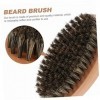 Beavorty 9 Pcs Brosse À Barbe Outils Pour La Maison Barbe Blaireau Barbier Brosse À Fondu En Bois Brosse À Poils De Sanglier 