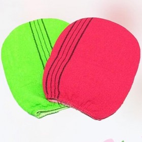 FRCOLOR 24 Pièces Gommage Exfoliant Pour La Douche Gant De Frottement De La Peau Moufle De Bain Gant De Massage Spa Laveur De